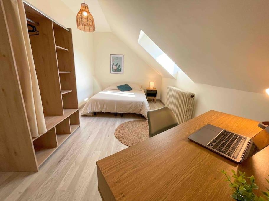 4 Chambres - Grande Maison - Parking - Jardin Amiens Exterior foto